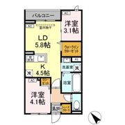 セレスティア白鳥の間取り画像