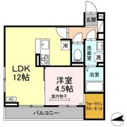 D-ROOM富竹新田の間取り画像
