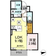 サンソレイユの間取り画像