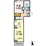 プラムⅥの間取り画像