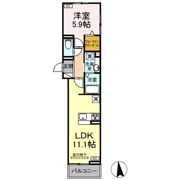 プラムⅥの間取り画像