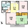 エトワール美里 Ⅰ棟の間取り画像