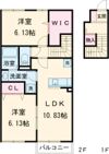 Mitsuya B棟の間取り画像