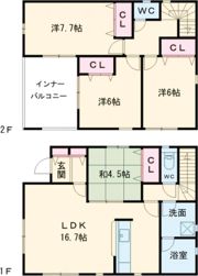 セルテス大垣の間取り画像