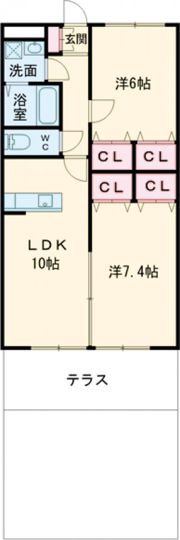 CRECIAの間取り画像