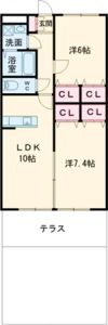 CRECIAの間取り画像