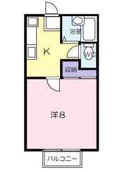 コーポスカイラークの間取り画像