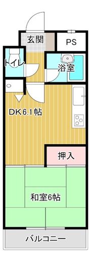 ダイアパレス丸亀の間取り画像