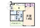 フジパレス三国ヶ丘Ⅱ番館の間取り画像