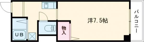 アルコーブ岡本の間取り画像