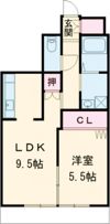 ウエストパーク佐世保の間取り画像