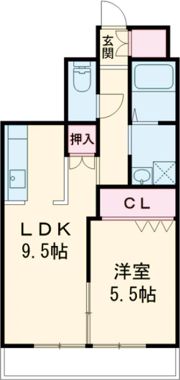 ウエストパーク佐世保の間取り画像