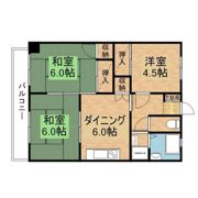 音無ハイツの間取り画像