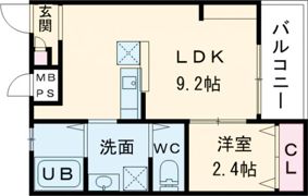 七道西町エヌエム・キャトフ・ヴァン・キャトルズの間取り画像
