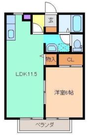 ターミナスAKAGIの間取り画像