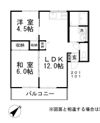 笹沖ハイムⅠの間取り画像