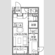 Alivis南福岡northの間取り画像