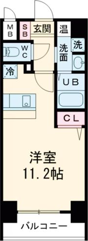 レオンコンフォート神戸西の間取り画像