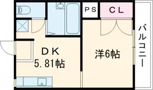 ヒューマンハイツⅡの間取り画像