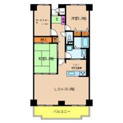 コスモ北野田の間取り画像