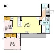 D-room東花園の間取り画像