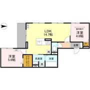 D-room東花園の間取り画像