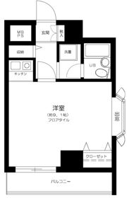 ビクセル川崎の間取り画像