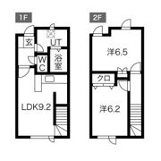 Le ciel(ルシエル)大谷地の間取り画像