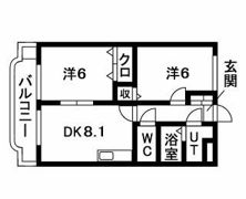 Y.M.ソレイユの間取り画像