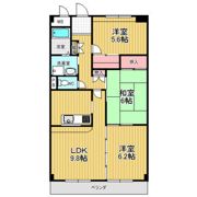 ヴァンベール 徳重の間取り画像