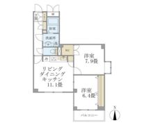 KDXレジデンス杉並方南町の間取り画像