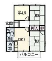 ドリームハイツの間取り画像
