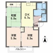 シャーメゾン ラヴィ F棟の間取り画像