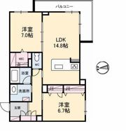 ベレオ杏樹 BELS認証の間取り画像