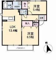 ラ・ネージュ Ⅰ番館の間取り画像