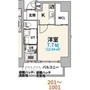 GranVia丸の内※FR1M&初回保証料無料&火災保険料1年分負担キャンペーンの間取り画像