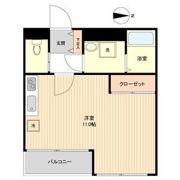 La Douceur片平の間取り画像