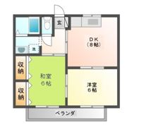 エスポハイム 6(北棟)/8(南棟)の間取り画像