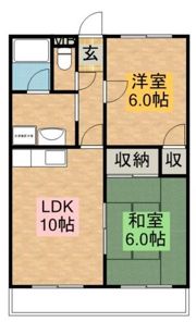 ヴィラアイリスの間取り画像