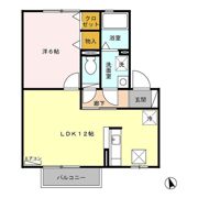 銀杏 弐番館の間取り画像