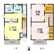 シレーヌ若宮の間取り画像