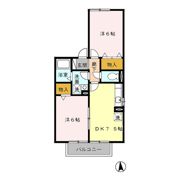 ジョイキャッスル A Aの間取り画像