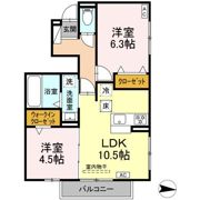 サンライズ歌里の間取り画像