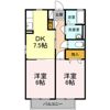 クローバーハウス B棟の間取り画像