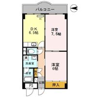 ダイヤモンドハイツⅠの間取り画像