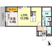 D-residence曙町1丁目の間取り画像