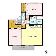 グリーンヒル ミチホ A棟の間取り画像