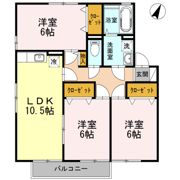 シャルマンハウス兵庫南 B棟の間取り画像