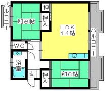 恵ビルの間取り画像