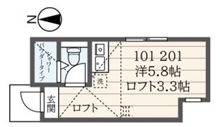 メゾン・コート川崎小田の間取り画像